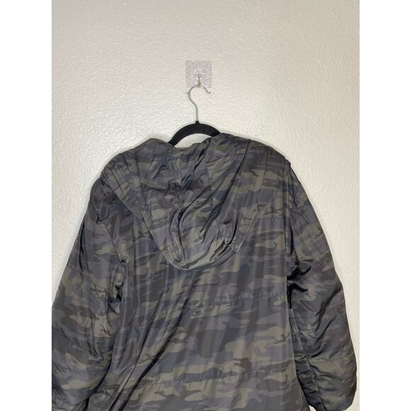 Sanctuary Camo Puffer Hooded Coat Jacket XXL - Picture 8 of 11